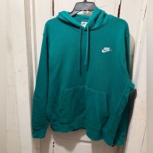 Green Nike club fleece